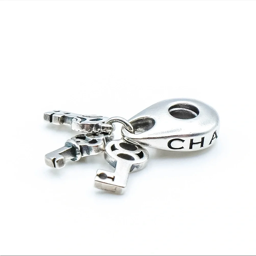Chamilia 3 keys charm - Picture 2 of 8